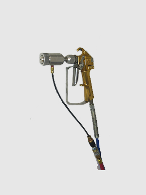 Atomizer for a spray gun